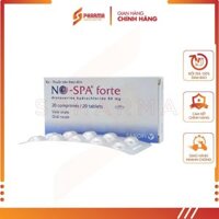 NO-SPA FORTE 80mg – Hỗ trợ co thắt cơ trơn – Sanofi [Pháp] – 1 viên