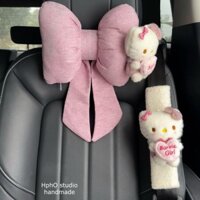 Nơ thắt lưng dễ thương Trang trí ghế ô tô hoạt hình