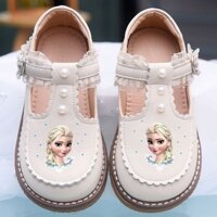 No.3-Giày Búp Bê Công Chúa Elsa, Giày Eosa Quai Bèo Nhún Cho Bé Gái 1 Tuổi Đến 10 Tuổi