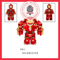 No.991 Marvel super heroes Ironman Hulkbuster minifigures - Bigfigures mô hình nhân vật Ironman Mk44