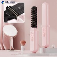 Nobeljiaoo Máy duỗi tóc không dây cầm tay Mini Máy duỗi tóc không dây có thể sạc lại Ion âm Máy duỗi tóc đa năng Máy uốn tóc Công cụ kiểu tóc A6P3
