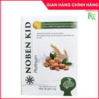 Noben Kid Platinum dành cho trẻ đang trong giai đoạn phát triển trí não (30 gói cốm) - ATZ Pharmacy