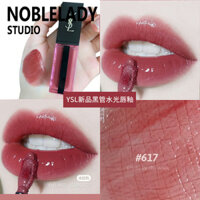 Noble House YSL Saint Laurent son bóng nước mới 610 613 617 tuýp đen 416 407 409 gương 12 3ce going right