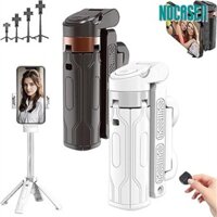 [Nocase] Chân máy điện thoại, Gậy Selfie Mini có thể điều chỉnh có thể mở rộng, với điều khiển từ xa 3 trong 1 Bluetooth Selfie Stick Vlog Chụp ảnh phát trực tiếp