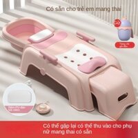 （NOCOLLINY）Giường Gội Đầu Có Thể Gập Lại Cho Trẻ Em Ghế Gội Đầu Cho Bà Bầu Dụng Cụ Thần Thánh Gội Đầu Cho Trẻ Sơ Sinh Và