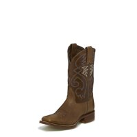 Nocona Women's Cowpoke Tan Vintage 11" Shaft Height (NL3101) | Foot Tan Vintage Caballo | Pullon Western Boot | Leather Boot