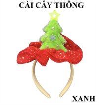 NOEL Cài Tóc Cây Thông ( 4 mẫu) (Cái)