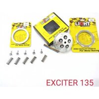 Nồi 5 lò xo xe exciter 135 light- full lá sắt bố nồi lò xo