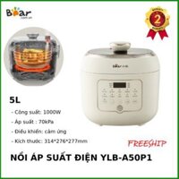 Nồi áp suất 2 ruột 5L Bear YLB-A50P1
