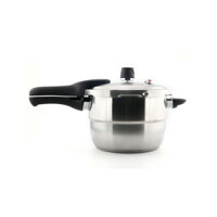 Nồi áp suất 3 đáy Inox 304 Elmich 22cm dung tích 5.5L EL3371 dùng bếp từ kèm xửng hấp