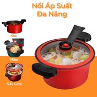 Nồi Áp Suất 3 Lít Đa Năng, Hầm, Nấu Cháo Cho Bé, Đa Năng Tiện Ích