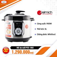 Nồi áp suất 5L Elmich PCE-1802