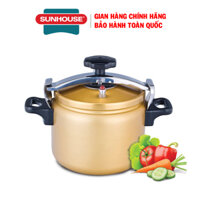 Nồi Áp Suất Anod Sunhouse SHA8604 6L Màu Vàng - Hàng chính hãng