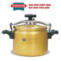 Nồi áp suất Anod Sunhouse SHA8604, 6 lít - Có ảnh thật - SHA8354 - 3.5 Lít