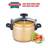 Nồi áp suất Anod Sunhouse SHA8604, 6 lít - Có ảnh thật - SHA8604 - 6 Lít