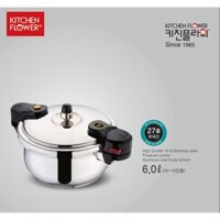 Nồi áp suất bếp từ 3.0 lít Inox KITCHEN FLOWER CIT-300 sản xuất Hàn Quốc/ Hàng nhập khẩu / Chính hãng