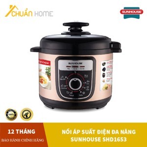 Nồi áp suất cao cấp Sunhouse SHD1653
