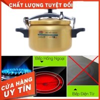 Nồi áp suất cao cấp toả nhiệt đều Anod Sunhouse SHA835, dung tích 3.5L