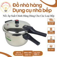 Nồi áp suất chính hãng dùng cho bếp gas bếp từ bếp hồng ngoại chống rỉ chống cháy