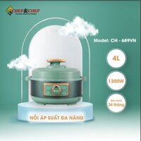 Nồi Áp Suất Đa Năng CHEF&CHEF 689VN