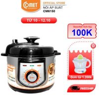 Nồi áp suất đa năng COMET - CM6150 5.0L - Hàng Chính Hãng - Bảo hành 12 tháng