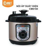 Nồi áp suất đa năng Comet CM6160 5L (Vàng)