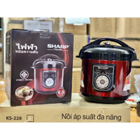 Nồi áp suất đa năng Sharp ks228/ks180v 6LIT