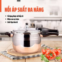 NỒI ÁP SUẤT ĐA NĂNG SIKMA [ 20-22cm] - Nồi áp suất [ 5-7L] an toàn dễ sử dụng giá cả tốt thị trường!Nồi Áp Suất Sikma Đa Năng - An Toàn - Dùng Cho Bếp Gas Bếp Hồng Ngoại Bếp Từ- Nấu ón ngon mỗi ngày