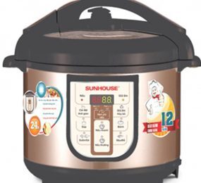 Nồi áp suất điện tử Sunhouse SHD1768 (SHD-1768) - 6.0 lít, 1000W