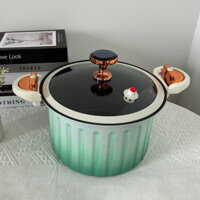 Nồi Áp Suất Đa Năng Tiện Lợi 10L Dùng Được Cho Bếp Từ Size 28cm Hầm Thịt Nấu Ăn Siêu Ngon