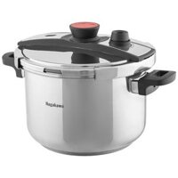 Nồi Áp Suất Đáy Từ Đa Lớp Nagakawa NAG1473 7L - Lòng Nồi Inox 304, Van Kép 3 Cấp An Toàn
