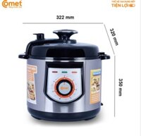 Nồi áp suất điện Comet CM6151
