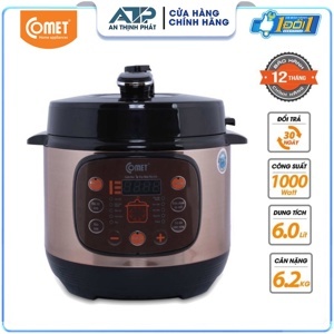 Nồi áp suất điện Comet CM6155 - 6 lít, 1000W