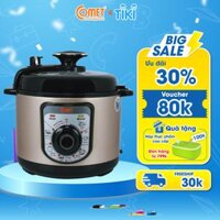 Nồi áp suất điện đa năng 5L Comet CM6160C 1000W - Hàng Chính Hãng