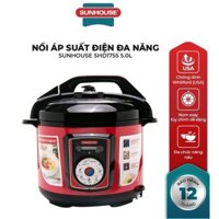 Nồi áp suất điện đa năng 5L SUNHOUSE SHD1755