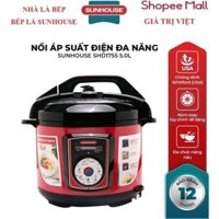 Nồi áp suất điện đa năng 5L SUNHOUSE SHD1755