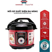 Nồi áp suất điện đa năng 5L SUNHOUSE SHD1755