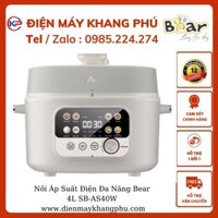 Nồi Áp Suất Điện Đa Năng Bear 4L SB-AS40W