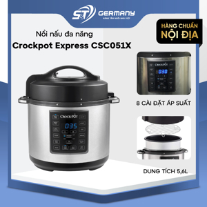 Nồi áp suất điện đa năng Crock-Pot CSC051X - 5.6l, 1000w