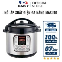 Nồi áp suất điện đa năng Masuto 7in1 công nghệ Nhật Bản - Màn hình điều khiển Tiếng Việt - Dung tích 6 lít - LG-06A