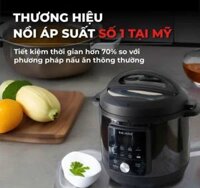 Nồi áp suất điện đa năng Instant Pot 9 in 1 Essential Black Edition 60 dung tích 5,7 lit