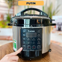 Nồi Áp Suất Điện Đa Năng RAPIDO RPC900-D1 Cao Cấp, Lòng Nồi Inox, 12 Chế Độ Nấu Tự Động BH 12 Tháng