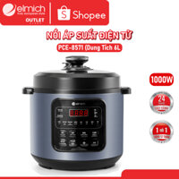 Nồi Áp Suất Điện Elmich PCE-8571 (Dung Tích 6L, Công Suất 1000W)