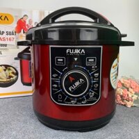 Nồi áp suất điện Fujika Nhật Bản, nồi điện đa năng dung tích 6l tiết kiệm an toàn dễ sử dụng