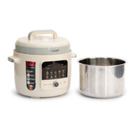 Nồi áp suất điện lòng nồi Inox Kalpen P5 dung tích 6L chuẩn Đức, bảo hành 2 năm