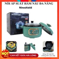 Nồi Áp Suất Điện NINESHIELD Công Nghệ Nhật, Hầm Điện Nấu Cháo Chậm Cho Bé Cao Cấp [CHÍNH HÃNG] - Nồi Điện Đa Năng