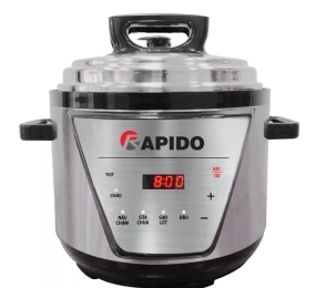Nồi áp suất điện Rapido RPC900-D - 5L