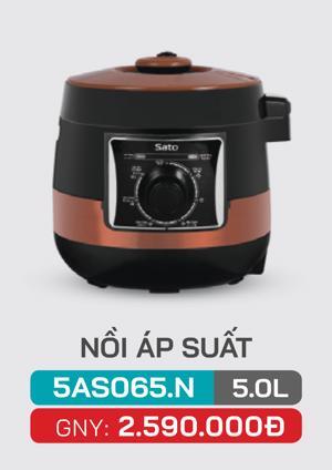 Nồi áp suất điện Sato 5AS065.N 5.0L
