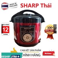 Nồi Áp Suất Điện Sharp KS - 2399-7L- nồi hầm ,ninh ,nấu cơm đa năng hàng chính hãng bảo hành 12 tháng, Lòng nồi siêu dày