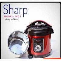 Nồi Áp Suất Điện Sharp KS-180S Lòng Nồi Inox 6l